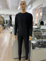 Термобельё вафельное Горец черный