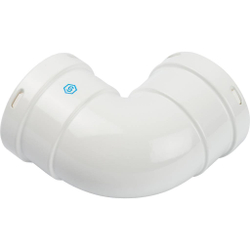 STOUT Элемент дымохода отвод 90° м/м Ø80 (групповая упаковка 10 шт)