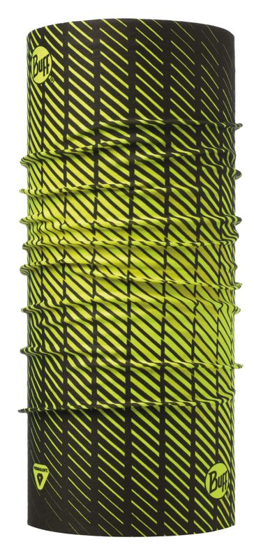Тонкая зимняя бандана-трансформер Buff Tanner Yellow Fluor Фото 1