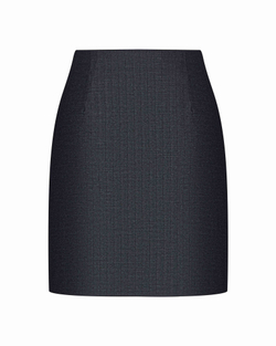 Юбка мини из костюмной ткани