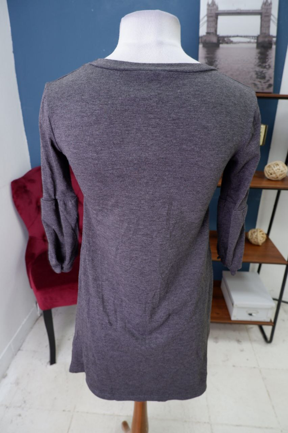 Джемпер удлиненный 42 размер