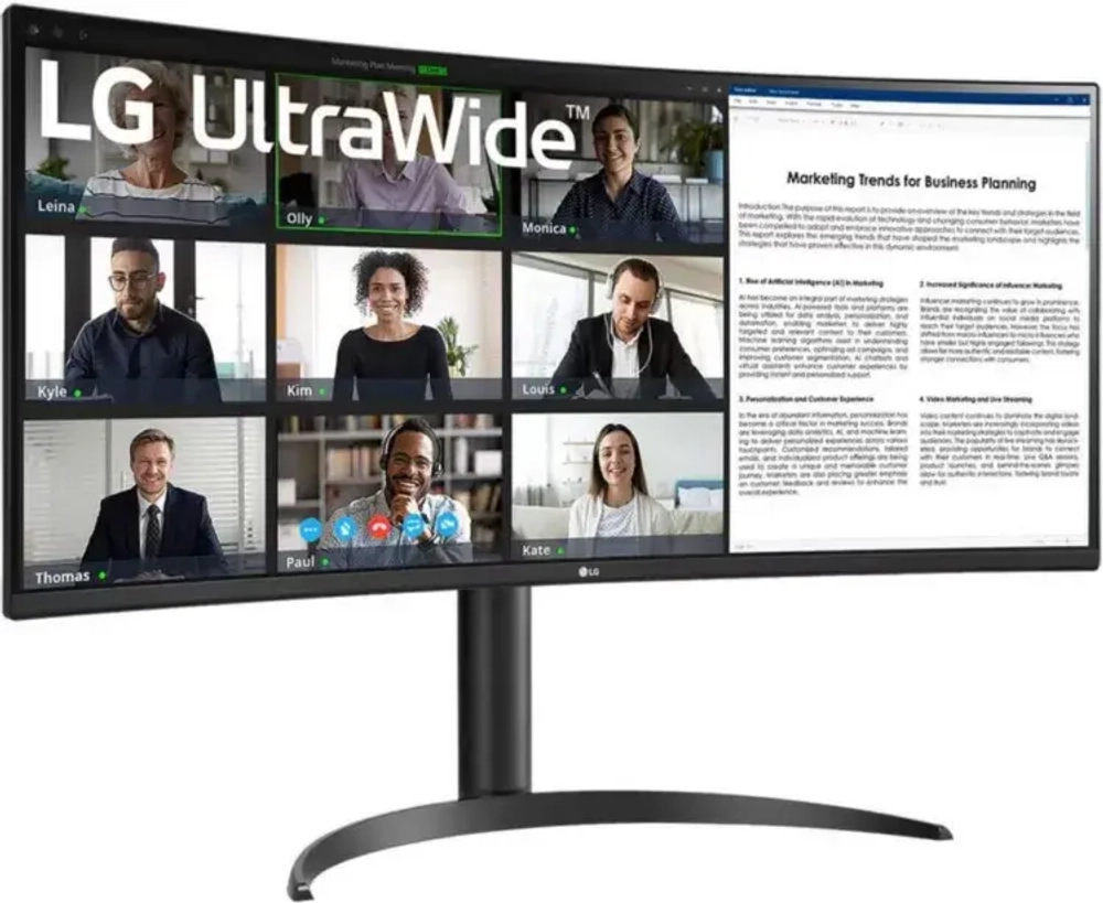 Монитор LG 34WR55QK-B 34'' (34WR55QK-B.ARUZ)