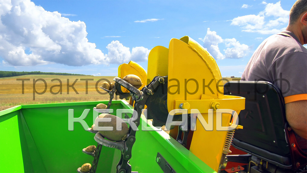 Картофелесажалка Кerland | Керланд CT-2 (62,5-67,5 см)