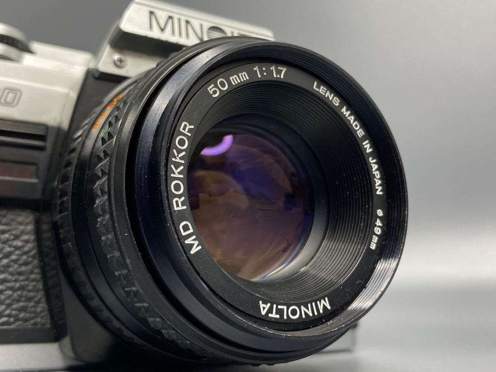 Minolta X-300 kit Minolta MD Rokkor 50mm 1.7