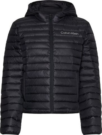 Женская теннисная куртка Calvin Klein PW Padded Jacket - черный