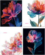 Тетрадь общая 48л.,  "Цветы"