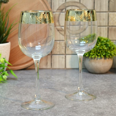 Набор бокалов для вина 2шт 420мл "Летний сад"