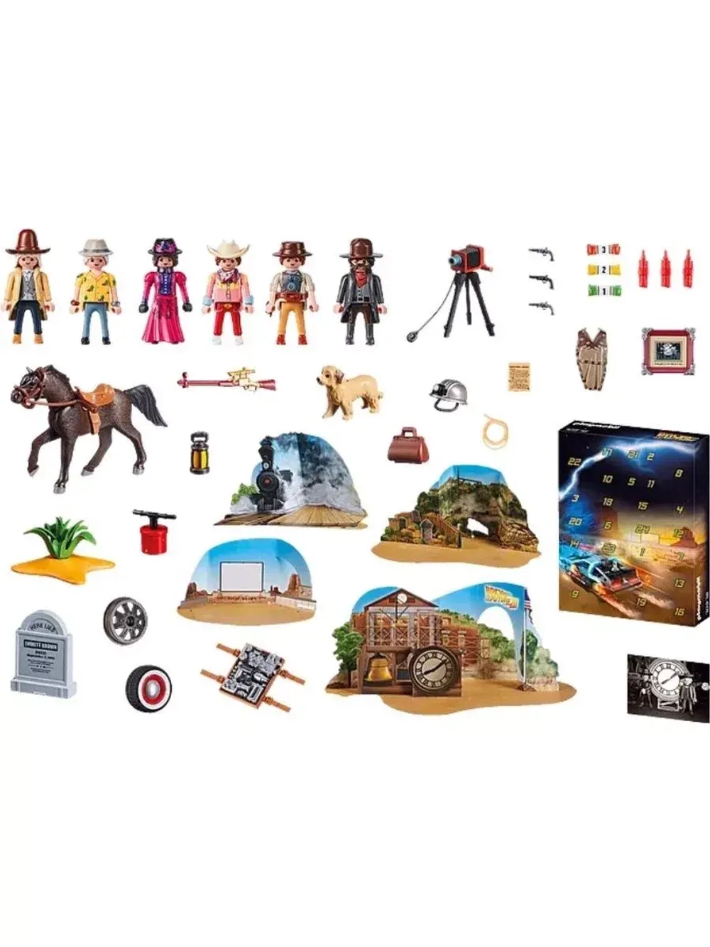 Набор Адвент календарь Назад в будущее Playmobil 70576