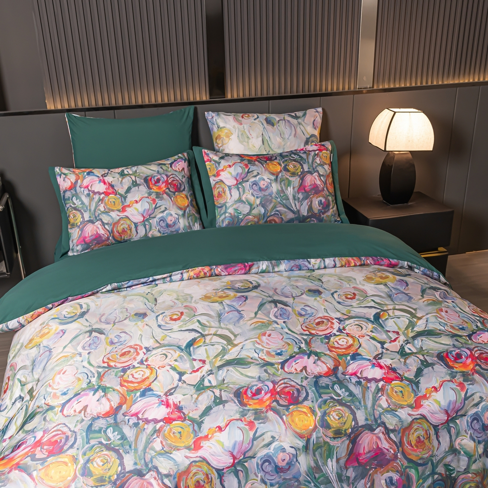 Комплект постельного белья Сатин MS на резинке MSR014