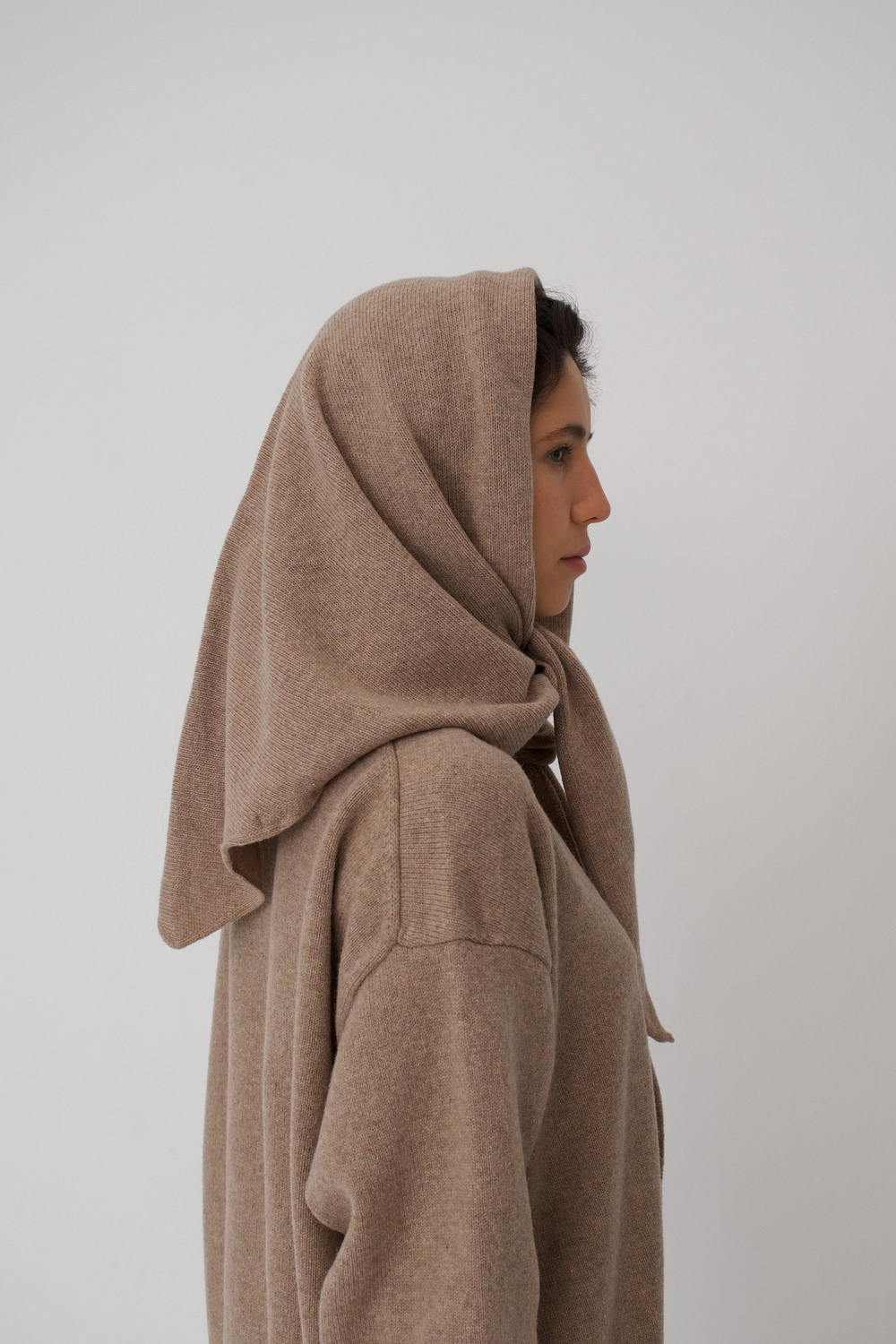 Косынка Large из мериноса и кашемира