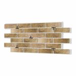 Клинкерная термопанель ППС Керамин Теннесси 3 Светло-коричневый 1020х455 мм