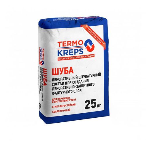 Штукатурка декоративная TermoKreps шуба 2 мм 25 кг