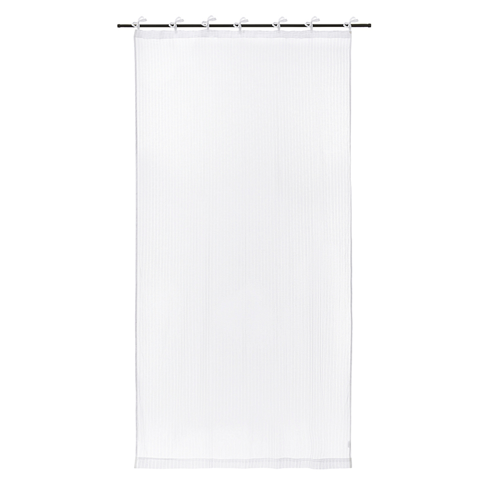 Тюль из хлопка белого цвета из коллекции essential, 140х290 см