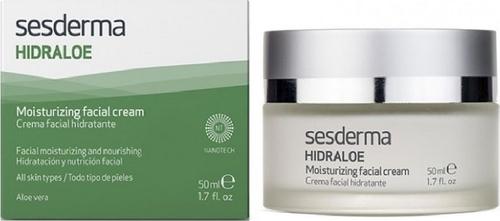 Sesderma HIDRALOE Moisturizing Facial Cream - Увлажняющий крем для лица, 50 мл
