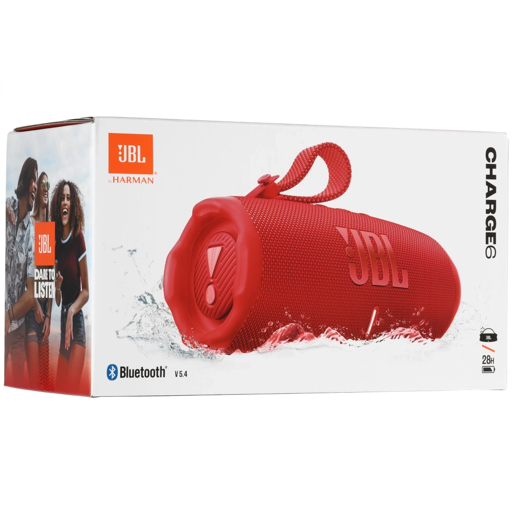 Портативная колонка JBL Charge 6 Красная