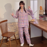 Пижама штаны+рубашка с д/р 3475