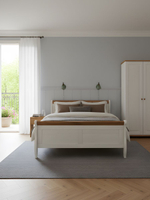 Кровать двуспальная 180х200 Мелания с выдвижными ящиками для белья, деревянная