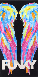 Хлопковое полотенце FUNKY Icarus Ink