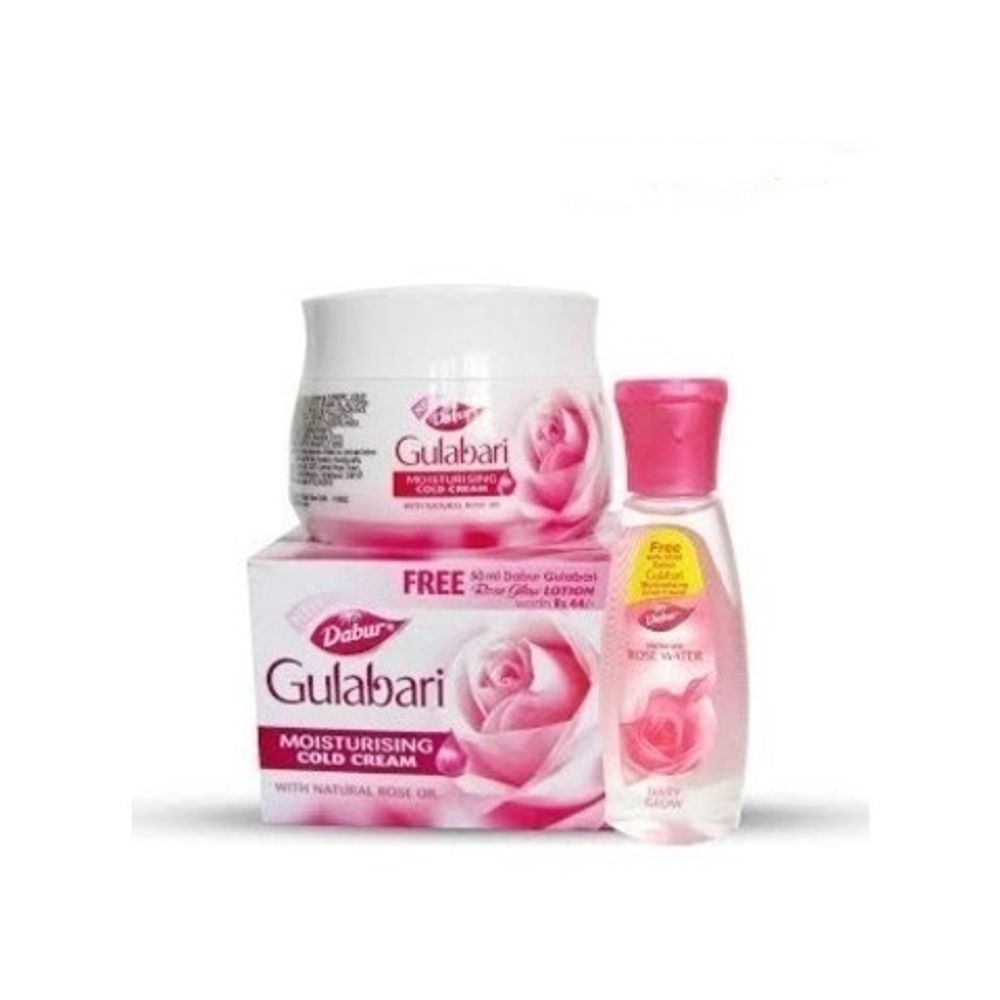 Крем для лица Dabur Gulabari Moisturising Cold Cream Увлажняющий, защитный, противовоспалительный 55 мл