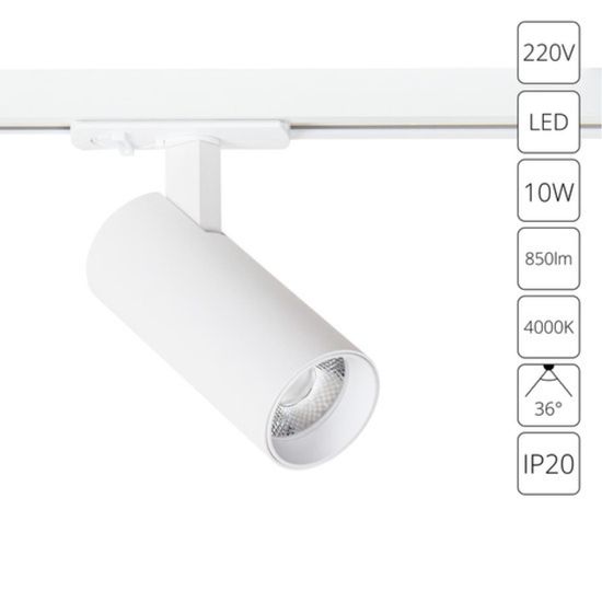 A1945PL-1WH СВЕТИЛЬНИК ПОТОЛОЧНЫЙ BENE 220В 10Вт 850Лм 4000К 90+ 36°
