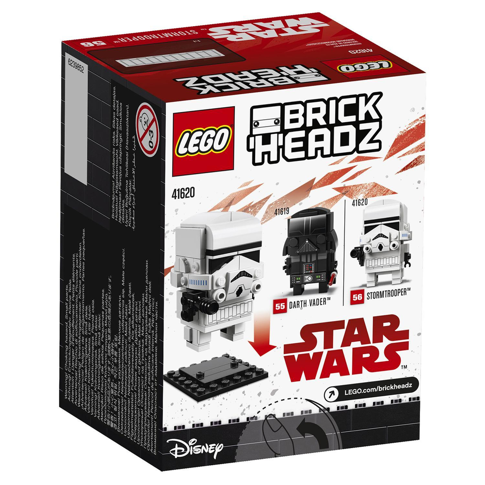 LEGO BrickHeadz: Штурмовик 41620 — Stormtrooper — Лего БрикХедз