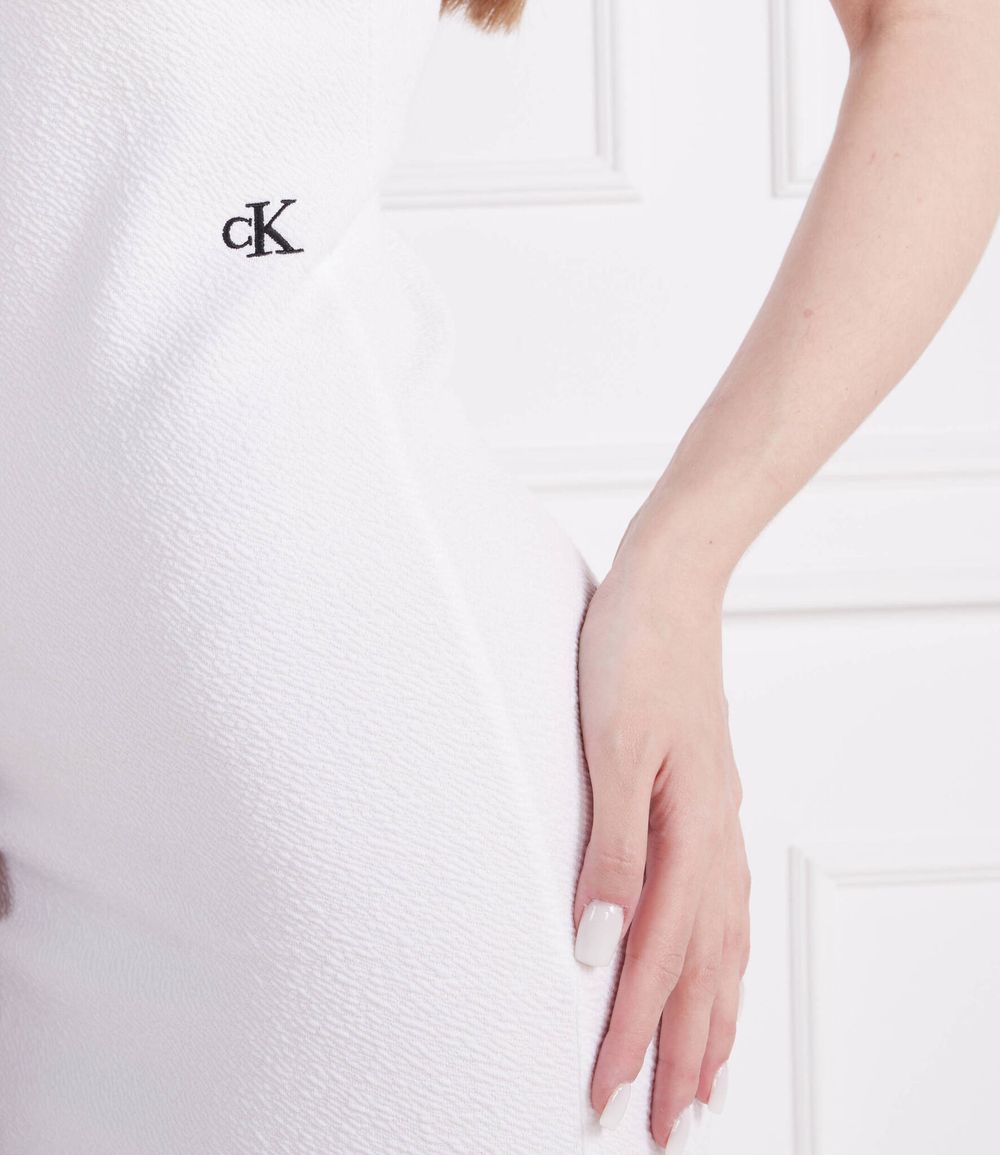 Платье SLUB RIB STRAPPY DRESS CALVIN KLEIN JEANS - белый(J20J221149)
