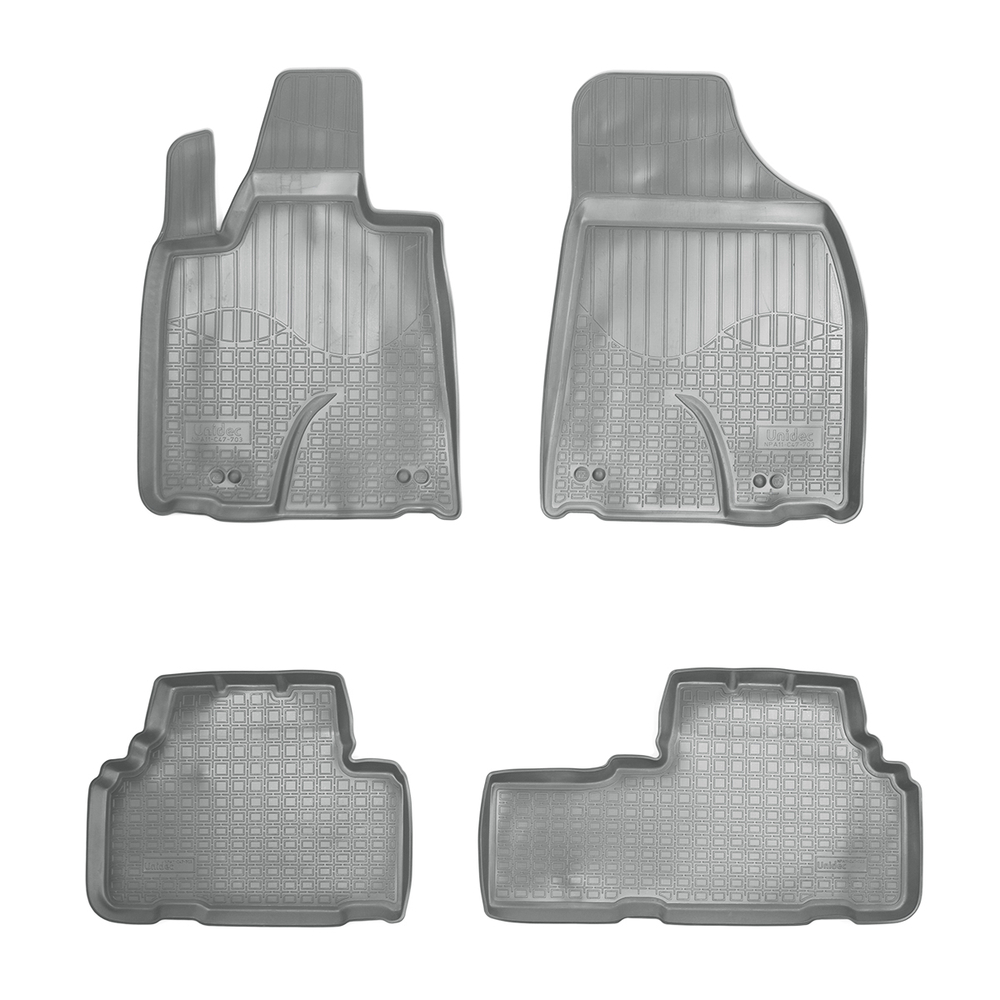 Ковры в салон Norplast/Unidec для Lexus RX в кузове AL1 (2009-), Серый, арт.NPA11-C47-703-G