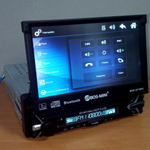 Автомагнитола Bos-Mini S776P5 7"/MP5/BT/1Din Выездной экран.