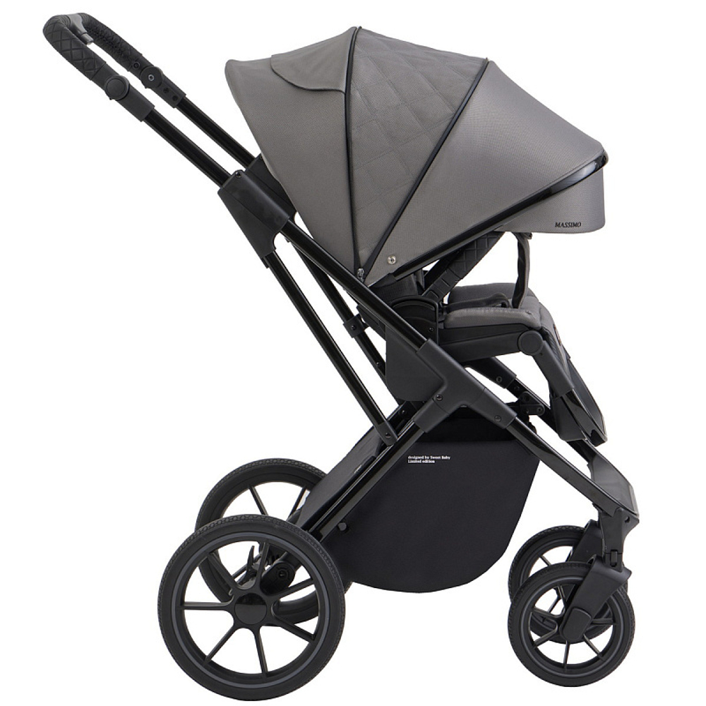 Детская коляска Sweet Baby Massimo SBL 3 в 1 Grey