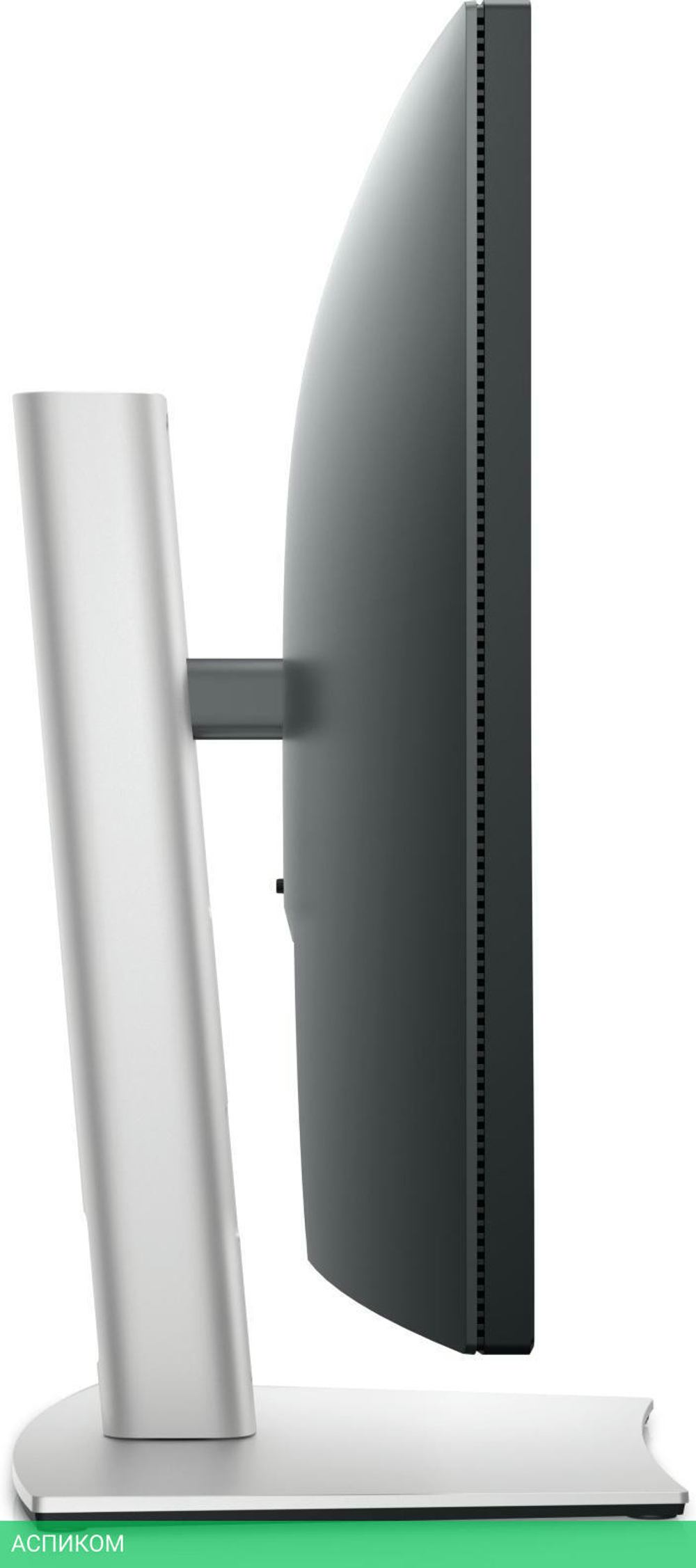 Монитор Dell P3424WE серебристый/черный