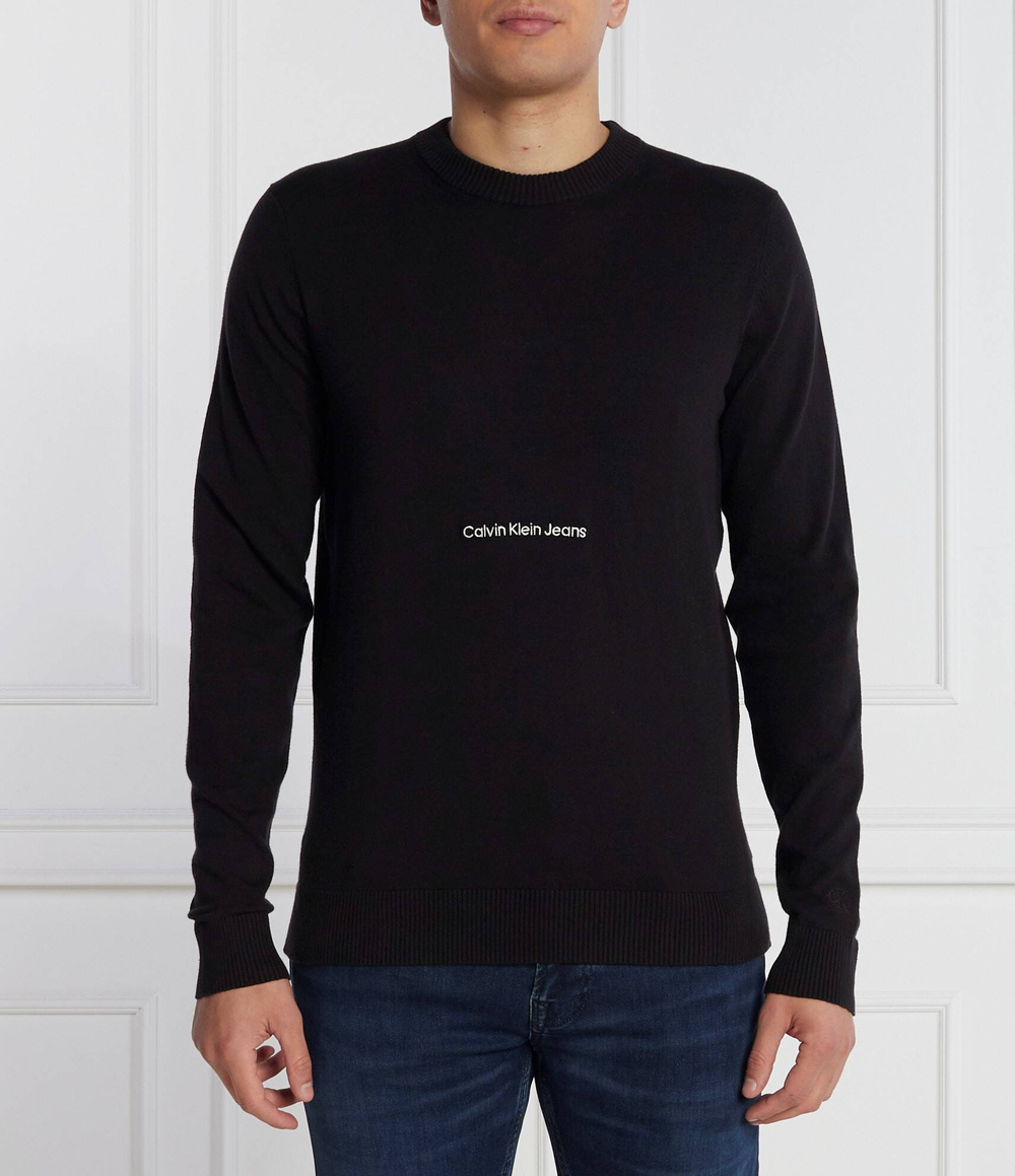 Свитер CALVIN KLEIN JEANS - черный(J30J324328)