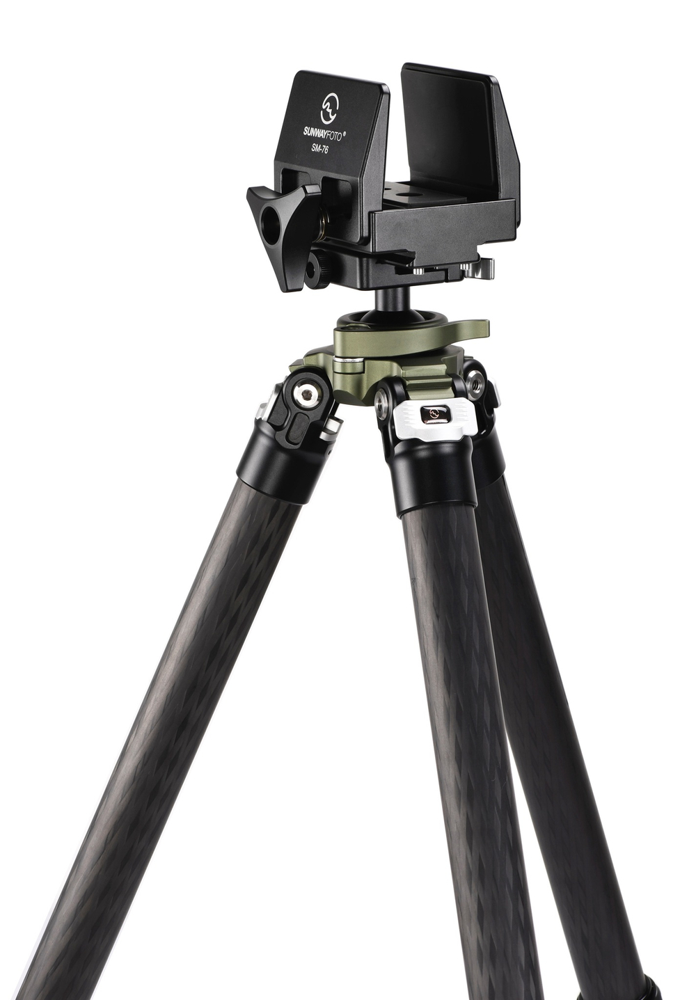 Штатив Sunwayfoto T2830CS Carbon с зажимом SM-76 под ложе
