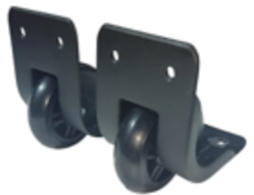 Колеса PLG-НК 033А (высота 115), черный