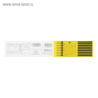 Электроды ESAB ОК 46, d=3 мм, 350 мм, 2.5 кг