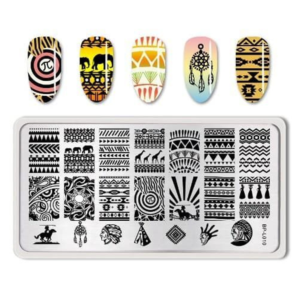 Пластина Born Pretty BP L010