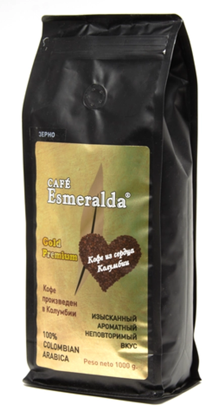 Кофе в зернах CAFE Esmeralda "Gold Premium" 1 кг