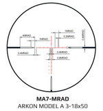 Прицел Arkon Model A 3-18x50
