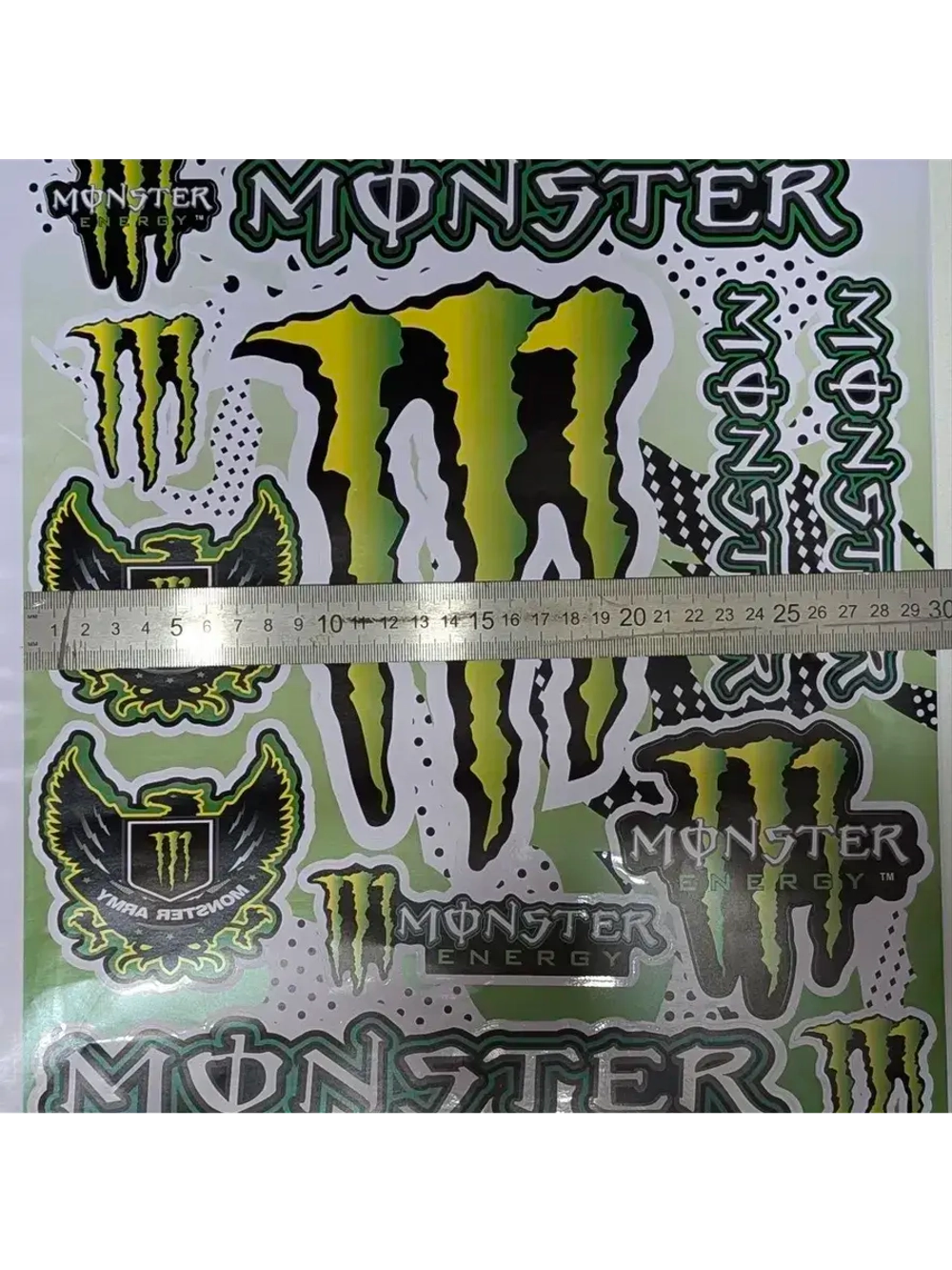 Набор наклеек мото