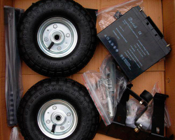 6500LXW DY Электрогенератор с функцией сварки, с колёсами