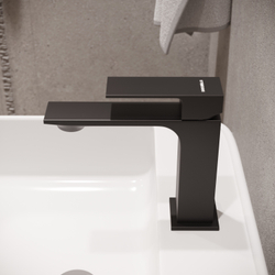 Смеситель для раковины STWORKI Карлстад S35010BK черный