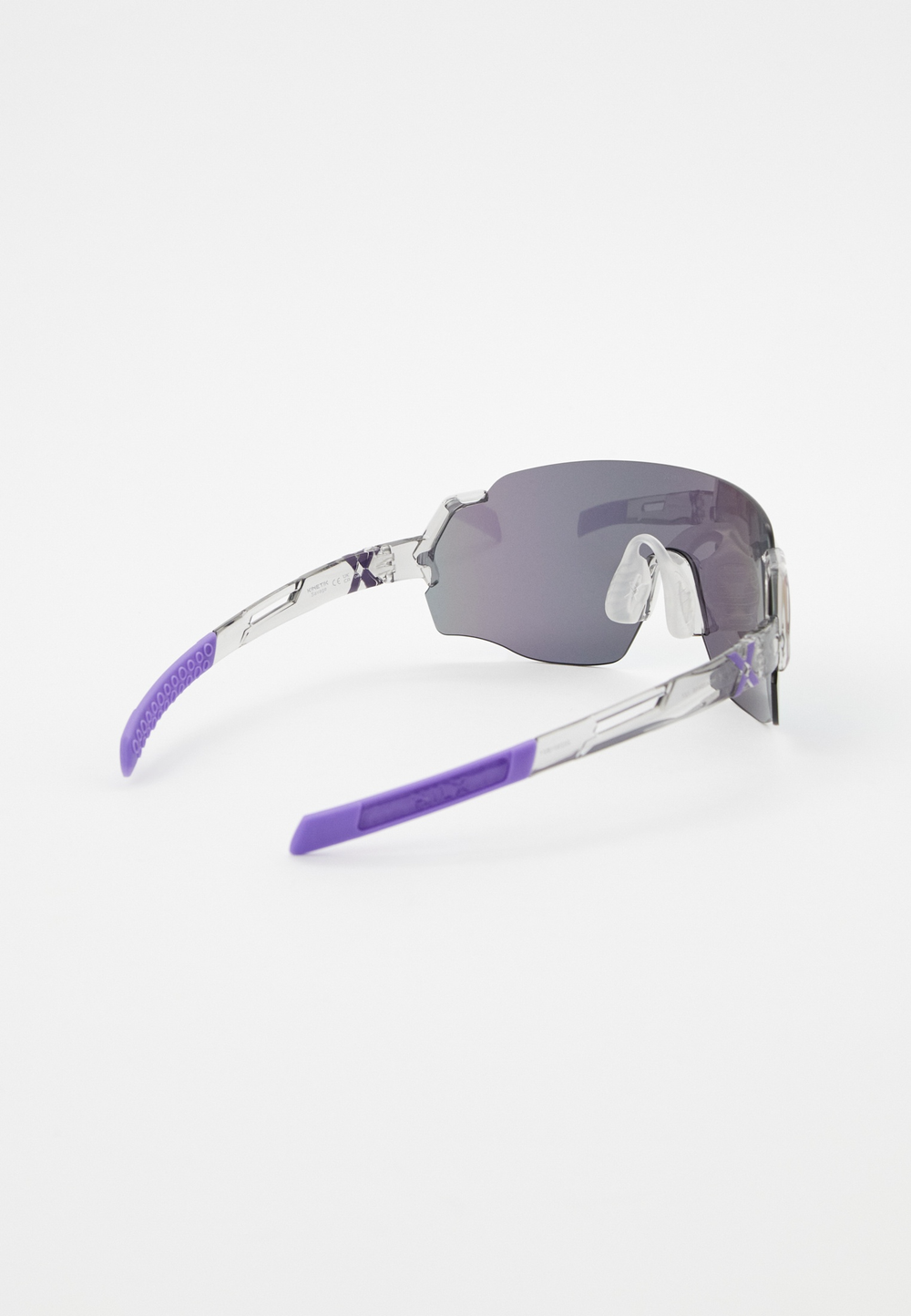 Спортивные очки HILX Savage (L) Shiny Crystal Grey Purple / Purple Lens