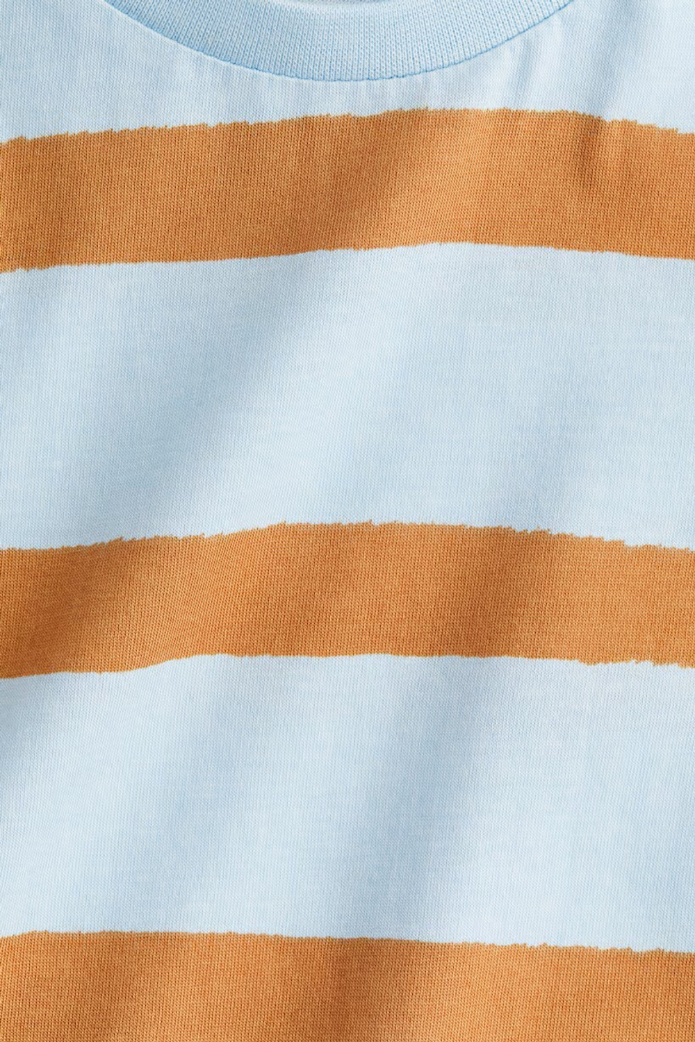 H&M Футболка с принтом, светло-голубой