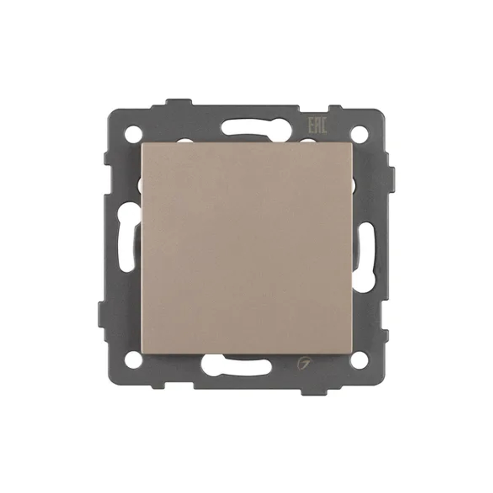 Механизм выключателя одноклавишный проходной SWT-MKP1-PL-GD-V (250V, 10A) (Arlight, -) 049874