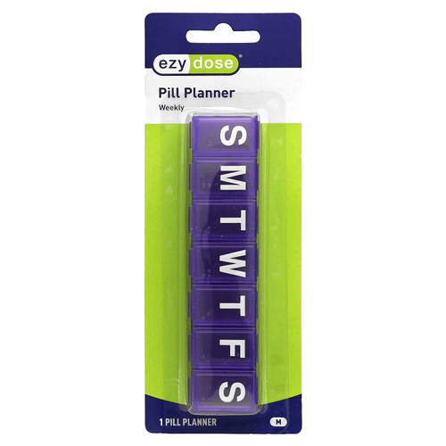 Ezy Dose, Weekly Classic Pill планнер, средний, 1 шт.
