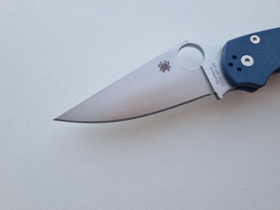 Складной нож Spyderco 81GPCBL2 Paramilitary 2 - нож складн., рукоять-синяя G10, клинок CPM SPY27