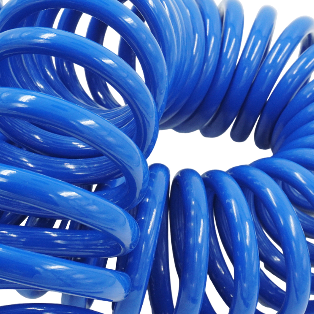 OPT-7912 Шланг пневматический спиральный с БРС, 12 м, 10*14 мм