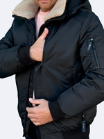 Куртка бомбер Corbona Зима черный