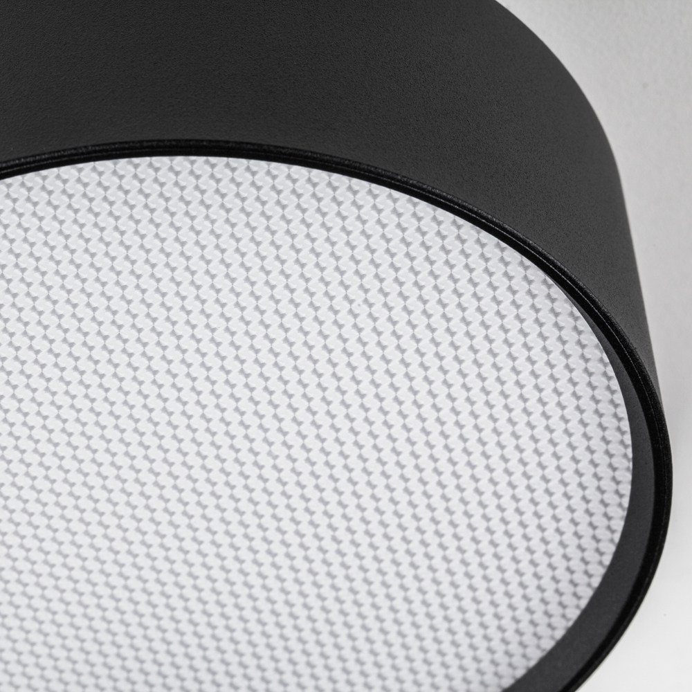 215947 Светильник ACUTO LED up 6W+down 18W 1920LM 120G ЧЕРНЫЙ 4000K