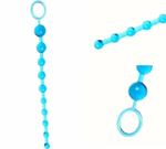 Анальная цепочка OnJoy бирюзового цвета (Цвет: бирюзовый)