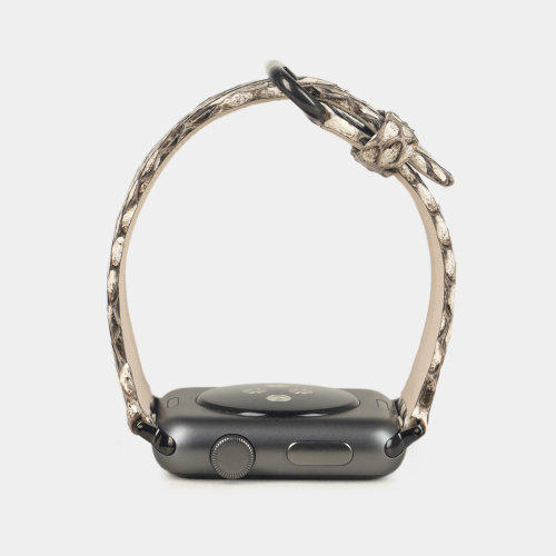 Ремешок для Apple Watch 40/41/42 mm из кожи питона, цвета Natur